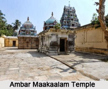 Ambar Maakaalam Temple, near Tiruvarur, Poonthottam, Tamil Nadu