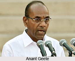 Anant Geete, Minister of Heavy Industries and Public Sector Enterprises
