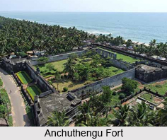 Anchuthengu Fort, Kerala