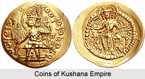 Coins of Kushana Empire