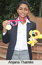 Anjana Thamke, Indian Mid Distance Runner