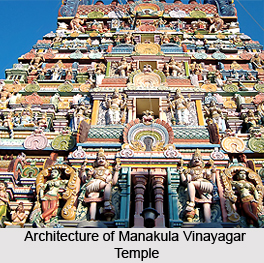 Architecture of Manakula Vinayagar Koil