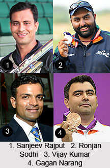 Arjuna Awardees in Shooting