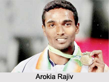 Arokia Rajiv, Indian Athlete