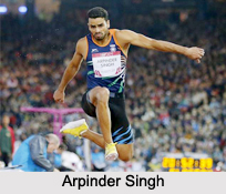 Arpinder Singh, Indian Triple Jumper