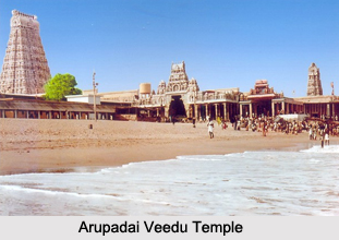 Arupadaiveedu , Abodes of Lord Muruga