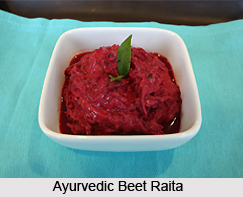 Ayurvedic Beet Raita