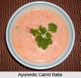 Ayurvedic Carrot Raita