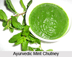 Ayurvedic Mint chutney