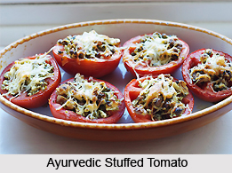 Ayurvedic Stuffed Tomato