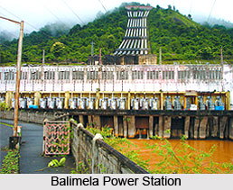 Balimela Reservoir, Orissa