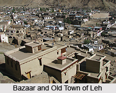 Bazaar and Old Town, Leh