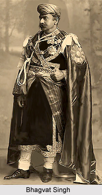 Bhagvat Singh, Maharaja of Gondal