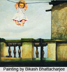 Bikash Bhattacharjee, Indian artist