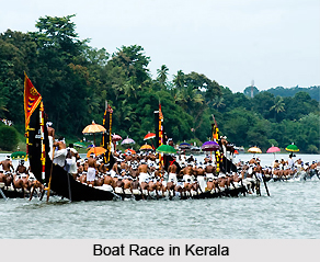 Boat races in Kerala, South India