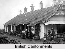 British Cantonments in India