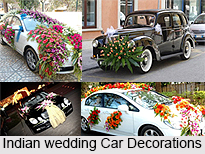 Car Decorations in Indian wedding