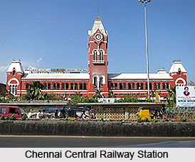 Chennai Central Railway Station , Tamil Nadu