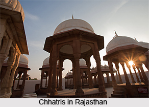 Chhatris in Rajasthan