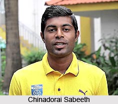Chinadorai Sabeeth, Indian Football Player