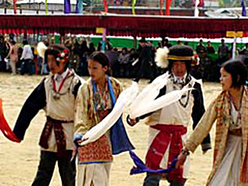 Chindang festival of West Kameng District