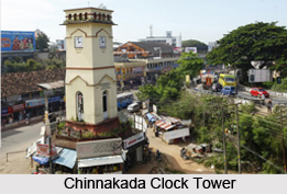 Chinnakada Clock Tower, Kollam, Kerala