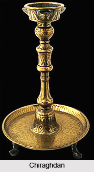 Chiraghdan, Mughal Art