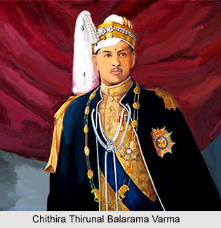 Chithira Thirunal Balarama Varma, Maharaja of Travancore