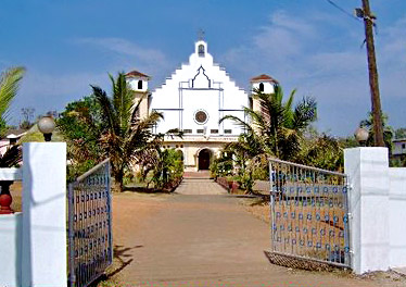 Roman Church in Tilamola - Curchorem Cacora, South Goa district of Goa