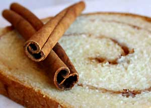 bread and cinnamon