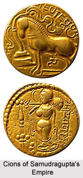 Coins of Samudraguptas Empire