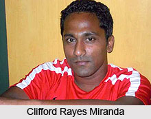 Clifford Rayes Miranda, Indian Football Player