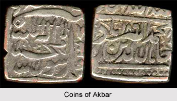 Coins of Akbar, Coins of Mughal Empire