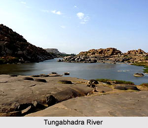 Course of River Tungabhadra