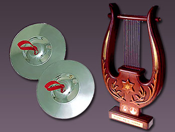 Musical Instruments in Natyashastra - Cymbals and Iyre