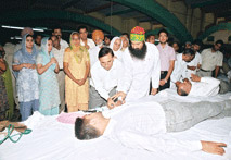 Dera Sacha Sauda Blood Donation Camp