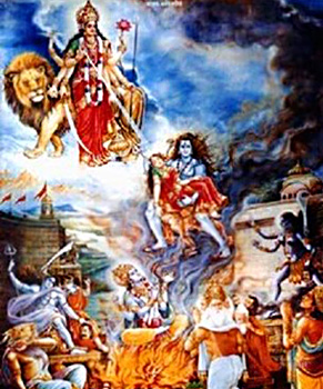 Destruction of Daksha Yajna, Brahma Purana