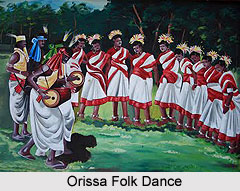 Dance Songs of Orissa, Folk Arts of Orissa