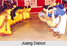 Dance of Juangs, Orissa