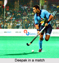 Deepak Thakur at the Hyderabad Afro-Asian Games