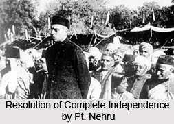 Demand for Purna Swaraj