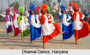 Dhamal Dance, Haryana
