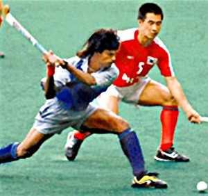 Dhanraj Pillay in World Cup, Kuala Lumpur, 2002