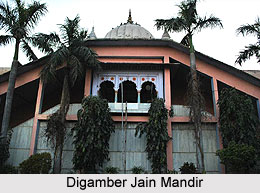 Digambar Jain Mandir, Mathura Chaurasi, Mathura, Uttar Pradesh