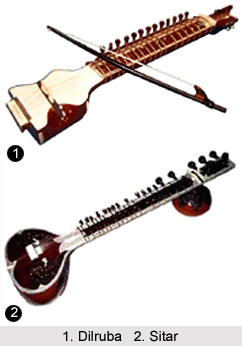 Dilruba and Sitar - Bharatiya Sangeet Vadya