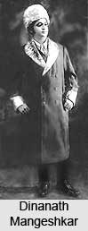 Dinanath Mangeshkar, Indian Theatre personality