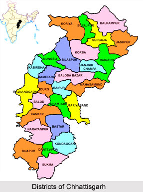 Districts of Chhattisgarh