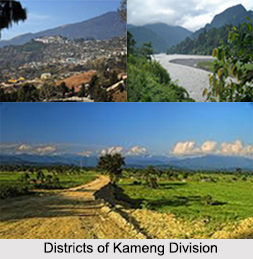 Districts of Kameng Division, Arunachal Pradesh