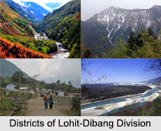Districts of Lohit-Dibang Division, Arunachal Pradesh