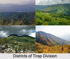 Districts of Tirap Division, Arunachal Pradesh